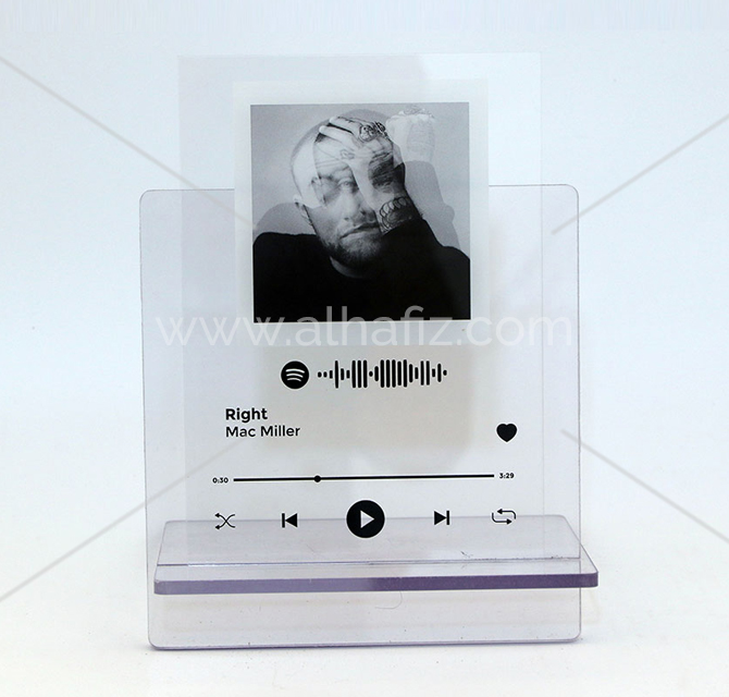 Music Play Vlogger Acrylic Photo Frame